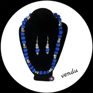 Soie bleu de cristal